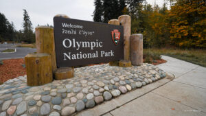 Olympic National Park Sign