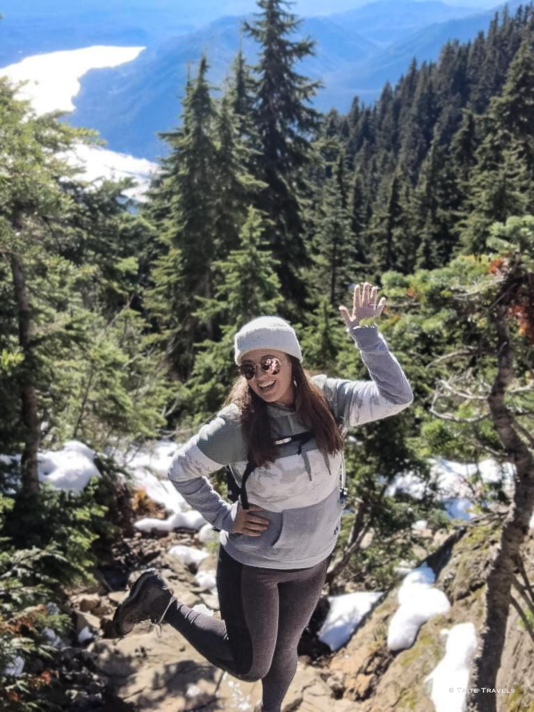 Hiking on Mount Ellinor