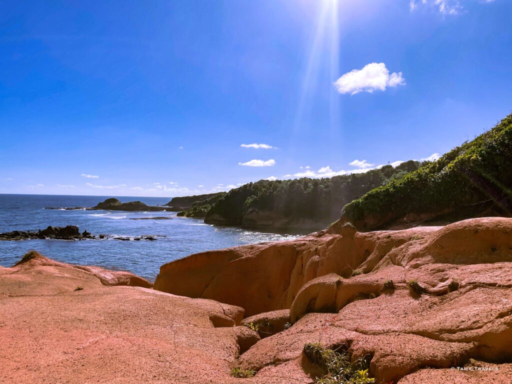 Dominica Red Rocks