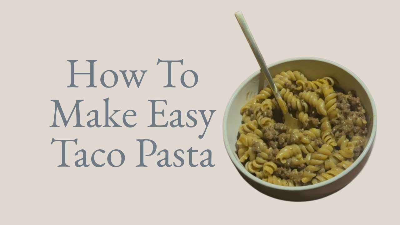 Taco Pasta Feature